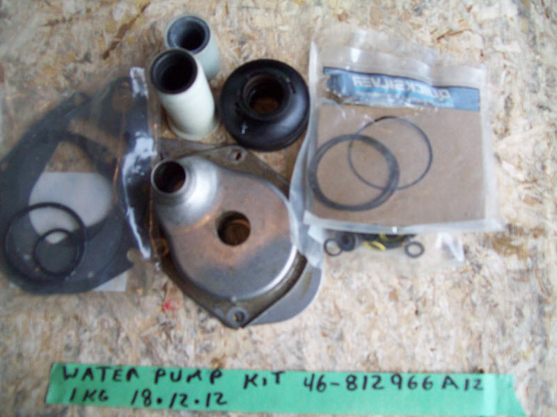 (image for) Murcury Mariner water pump impeller kit 46-812966A12